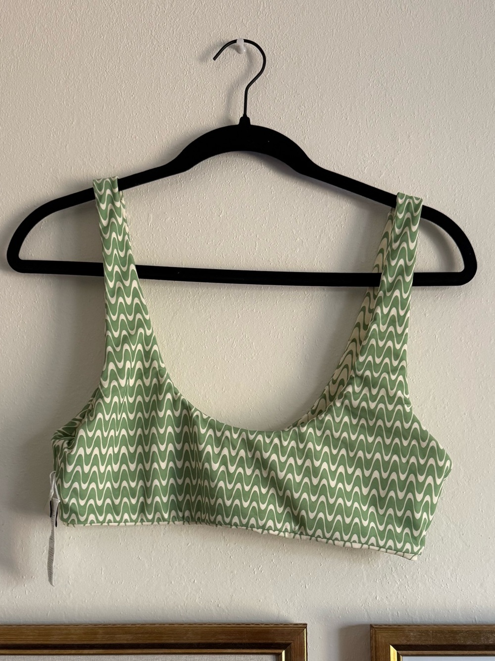 Rhythm 2 piece Swim/surf Set Green & White